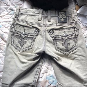 Men’s Rock Revival Jeans Dan | Straight | Gray